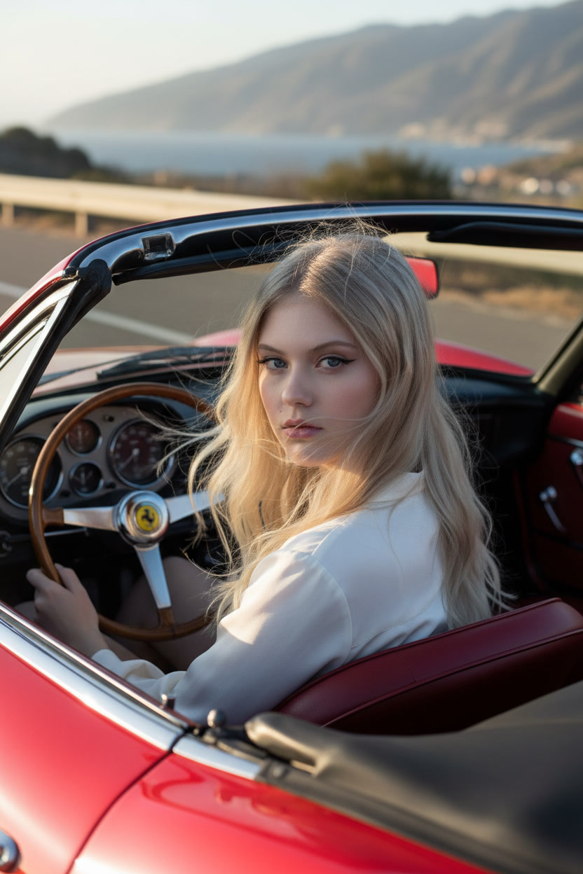 Natasha Ferrari coastal highway