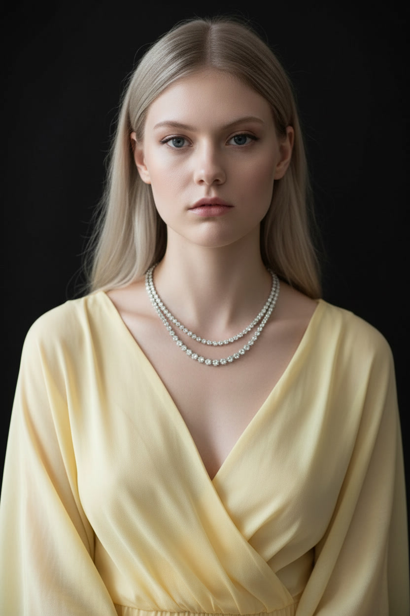 Natasha mustard wrap cinematic portrait