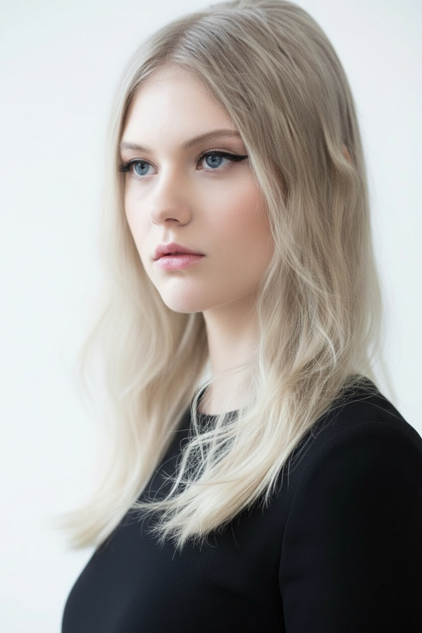 Natasha beauty portrait cat eye